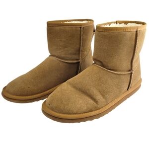 Time and Tru Womens Suede‎ Faux Fur Boots Siz 11 🖤